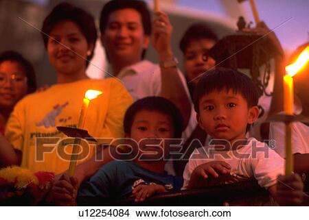 Picture - kids, girl, parents, home, children, family. Fotosearch