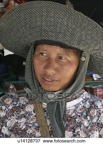 Stock Photo - lahu, people, thailand, 9588, person, woman. Fotosearch