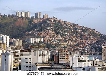 Stock Photograph - latin, person, caracas, skyline, venezuela, people. Fotosearch
