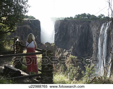 livingstone, person, falls, victoria, zambia, people View Large Photo Image Stock Photography - livingstone, person, falls, victoria, zambia, people. Fotosearch