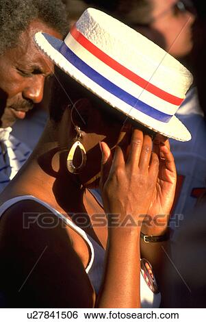 Stock Photograph - male, california, oakland, female, woman. Fotosearch