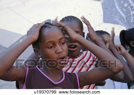 Stock Photo - many, person, kids, namibia, children, people. Fotosearch