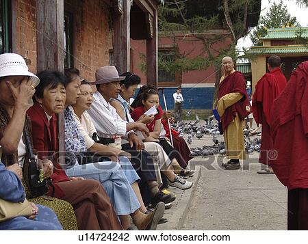 monks, person, buddhist, visitors, mongolia, people View Large Photo Image Stock Image - monks, person, buddhist, visitors, mongolia, people. Fotosearch