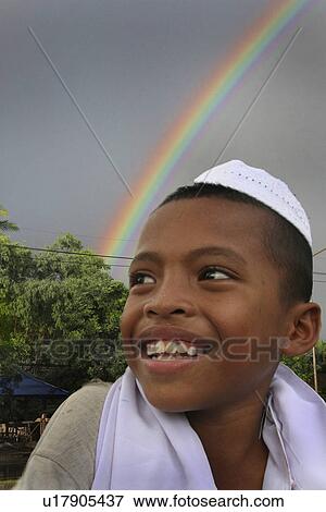 Stock Photo - moslem, child, thailand, kid, person, people. Fotosearch