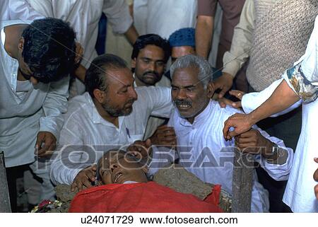 mourners, india, gathering, ceremony, funeral, bhopal View Large Photo Image Stock Photo - mourners, india, gathering, ceremony, funeral, bhopal. Fotosearch
