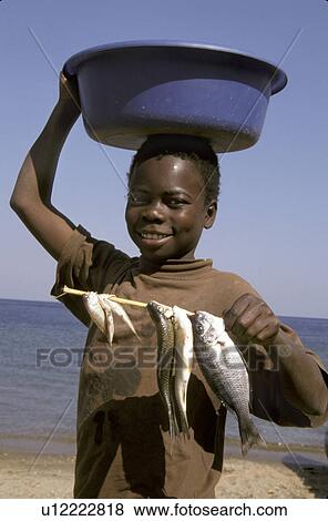 mozambique, people, fish, person, child, water View Large Photo Image Stock Photo - mozambique, people, fish, person, child, water. Fotosearch