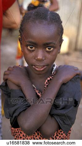 Stock Photo - musoma, girl, tanzania, children, person, people. Fotosearch