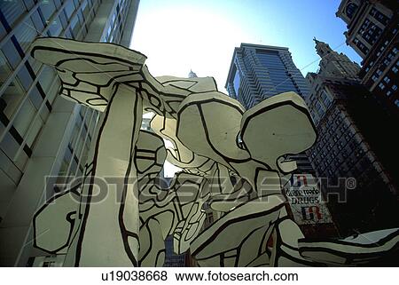 new, art, area, downtown, sculpture, spring View Large Photo Image Stock Photo - new, art, area, downtown, sculpture, spring. Fotosearch