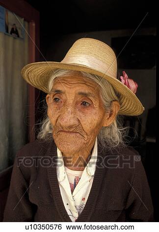 Stock Photograph - old, people, bolivia, 3272, person, woman. Fotosearch
