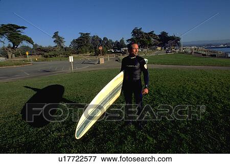 Stock Photo - people, cruz, santa, fitness, beach. Fotosearch