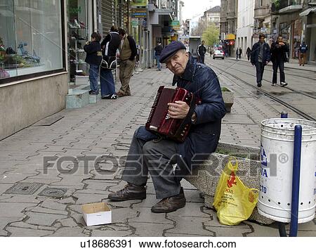 person, scene, street, bulgaria, people View Large Photo Image Stock Image - person, scene, street, bulgaria, people. Fotosearch