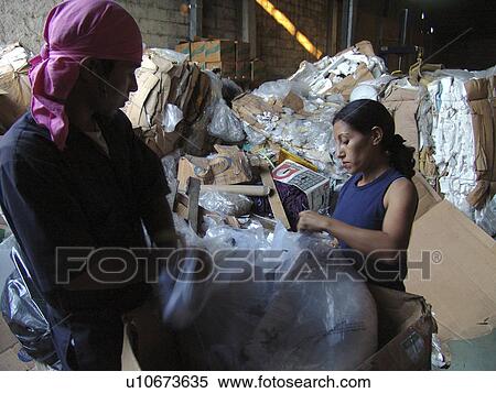 plant, person, recycling, workers, salvador, people View Large Photo Image Stock Photography - plant, person, recycling, workers, salvador, people. Fotosearch