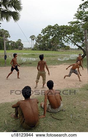 playing, sport, boys, cambodia, person, people View Large Photo Image Picture - playing, sport, boys, cambodia, person, people. Fotosearch