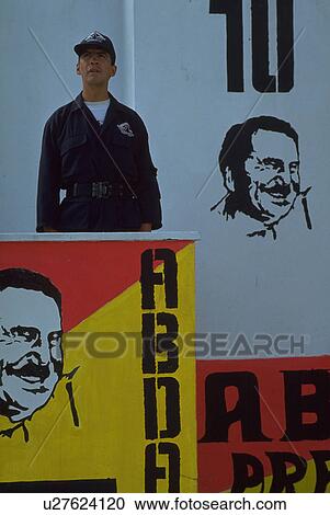 Stock Image - political, election, politics, ecuador, quito, presidential. Fotosearch