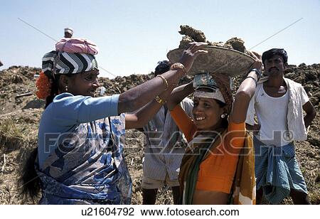 pond, person, dirt, carrying, india, people View Large Photo Image Stock Image - pond, person, dirt, carrying, india, people. Fotosearch