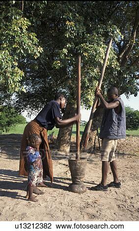 pounding, people, boy, zambia, person, woman View Large Photo Image Stock Image - pounding, people, boy, zambia, person, woman. Fotosearch