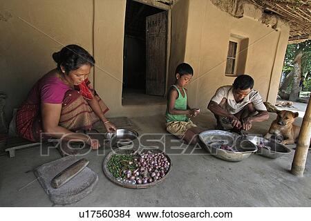 Picture - ritchil, person, alpona, bangladesh, fish, people. Fotosearch