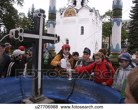 Stock Photo - russia, people, 7958, person, fitness, water. Fotosearch