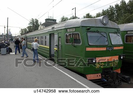 Stock Photo - saint, person, station, vitebski, russia, people. Fotosearch