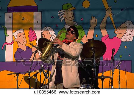 sax, lake, festival, player, music View Large Photo Image Stock Photograph - sax, lake, festival, player, music. Fotosearch