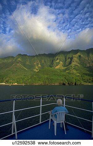 Stock Photo - seated, people, female, old, nature, woman. Fotosearch