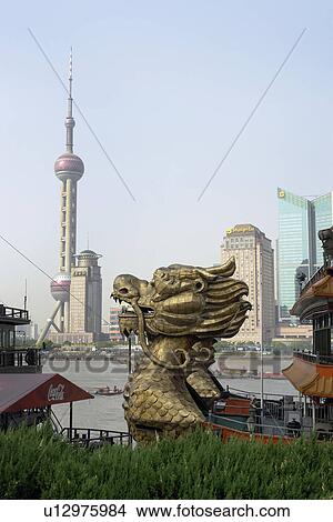 skyscrapers, person, modern, view, china, people View Large Photo Image Picture - skyscrapers, person, modern, view, china, people. Fotosearch