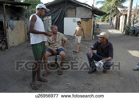 Stock Photo - squatters, person, mendes, chico, brazil, people. Fotosearch