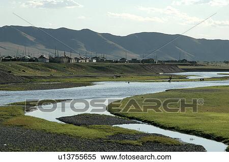 ulaan, person, river, village, mongolia, people View Large Photo Image Stock Photography - ulaan, person, river, village, mongolia, people. Fotosearch