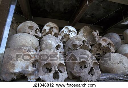 victims, person, genocide, skulls, cambodia, people View Large Photo Image Stock Image - victims, person, genocide, skulls, cambodia, people. Fotosearch