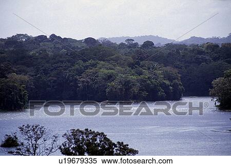 Stock Photography - view, america, canal, panama, images, central. Fotosearch