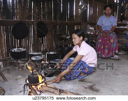 Stock Photography - village, person, nasiri, thailand, 9582, people. Fotosearch