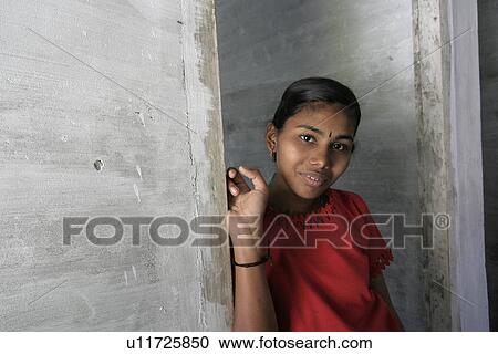 Stock Image - visits, people, india, person, office, family. Fotosearch