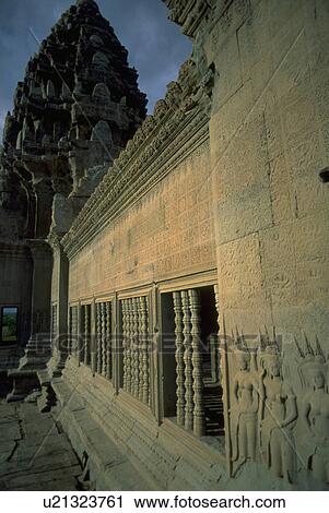 wall, wat, temple, khmer, cambodia, angkor View Large Photo Image Stock Image - wall, wat, temple, khmer, cambodia, angkor. Fotosearch