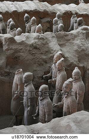warriors, person, terracotta, detal, china, people View Large Photo Image Picture - warriors, person, terracotta, detal, china, people. Fotosearch