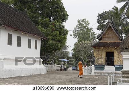 wat, person, monk, buddhist, laos, people View Large Photo Image Stock Image - wat, person, monk, buddhist, laos, people. Fotosearch