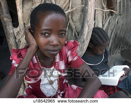 watatulu, girl, tanzania, children, person, people View Large Photo Image Stock Photography - watatulu, girl, tanzania, children, person, people. Fotosearch