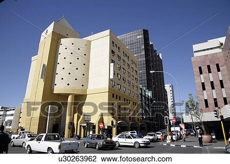 windhoek, person, intersection, downtown, namibia, people View Large Photo Image Stock Image - windhoek, person, intersection, downtown, namibia, people. Fotosearch