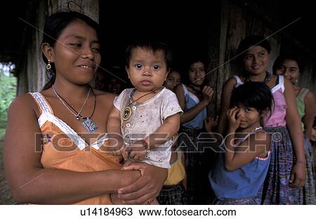 Stock Image - women, people, children, person, child, baby. Fotosearch