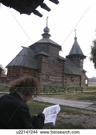 wooden, person, reconstructed, russia, 7977, people View Large Photo Image Picture - wooden, person, reconstructed, russia, 7977, people. Fotosearch