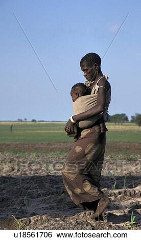 Stock Photograph - zambia, food, person, child, people, woman. Fotosearch