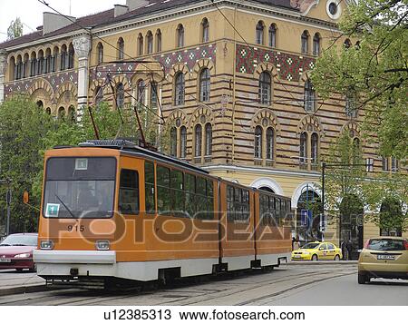 Stock Image - 2004, person, scene, street, bulgaria, people. Fotosearch