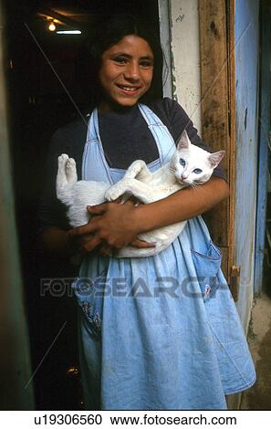 5201, girl, children, person, cat, people View Large Photo Image Stock Image - 5201, girl, children, person, cat, people. Fotosearch