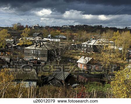 Stock Photo - alexandrovsk, person, landscape, urban, russia, people. Fotosearch