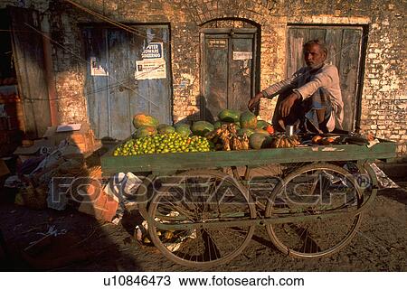 allahabad, merchant, fruits, selling, carriage, hindu View Large Photo Image Stock Image - allahabad, merchant, fruits, selling, carriage, hindu. Fotosearch