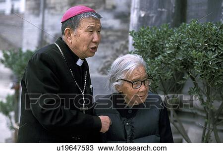Stock Image - anthony, person, bishop, china, 7049, people. Fotosearch
