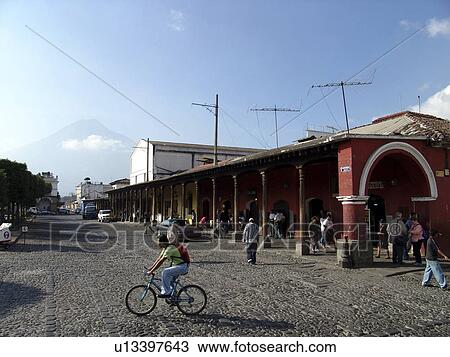 antigua, person, square, main, guatemala, people View Large Photo Image Stock Image - antigua, person, square, main, guatemala, people. Fotosearch