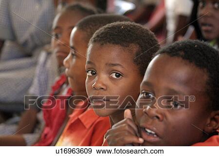 bernard, child, namibia, kid, person, people View Large Photo Image Stock Photo - bernard, child, namibia, kid, person, people. Fotosearch