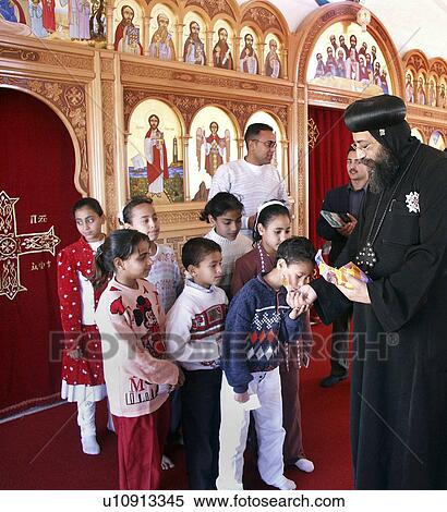 Stock Photography - bishop, person, egypt, 8032, children, people. Fotosearch