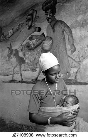 Stock Photo - black, child, 255, women, person, people. Fotosearch