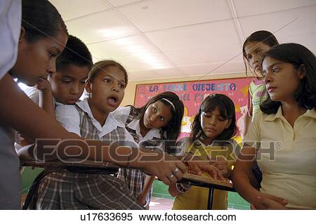 Stock Photography - book, people, children, school, person, background. Fotosearch